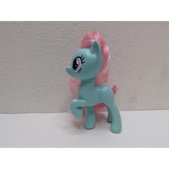 My Little Pony MLP Minty G4 Brushable Raised Leg 2016 Peppermints Teal - Picture 3 of 5